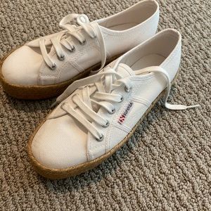 Worn once superga